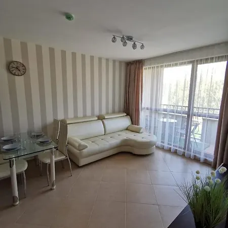 Красивый Апартамент С 1-Й Спальней В Знаменитом Комплексе Каскадас * Sunny Beach